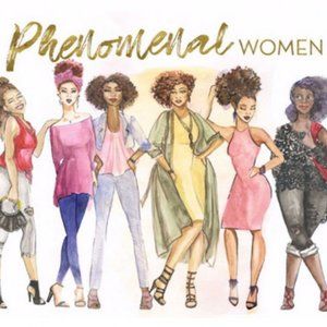 AFRICAN EXPRESSIONS "Phenomenal Women" 500 Pc Jigsaw Puzzle COMPLETE